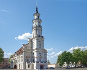 Rathaus in Kaunas Litauen
