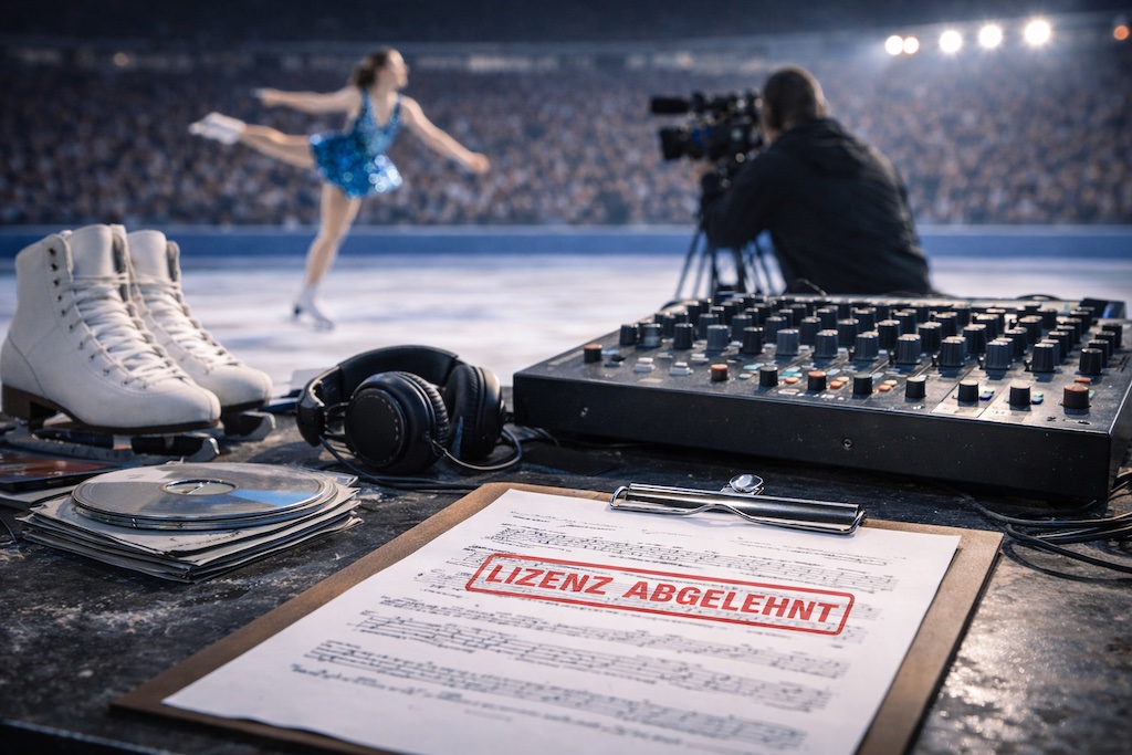 Musik-Copyright-Probleme im Eiskunstlauf