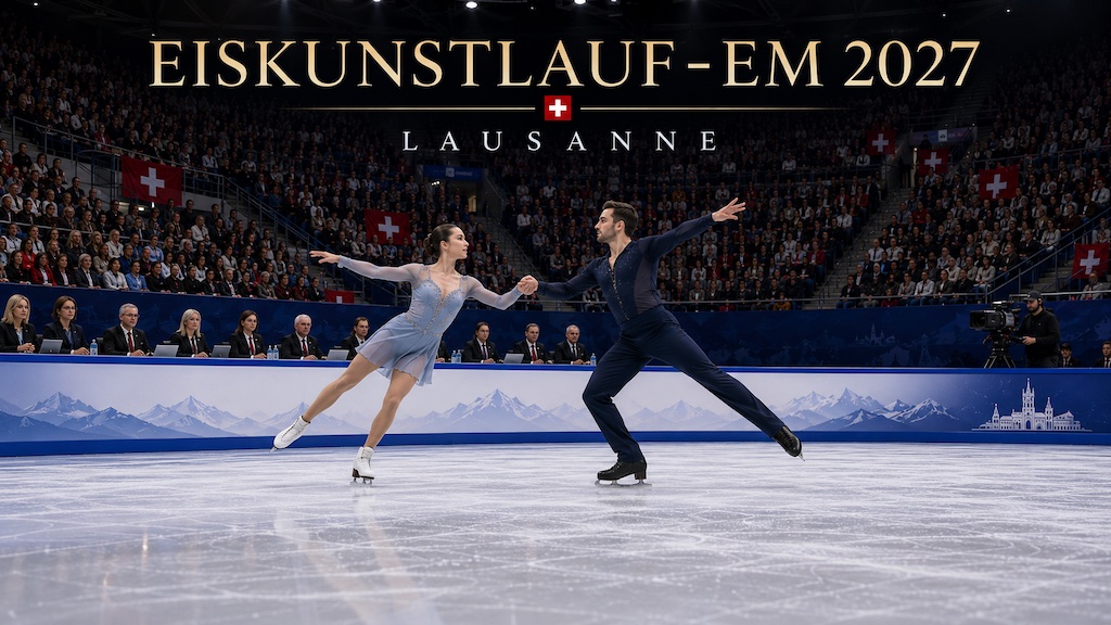 Eiskunstlauf EM 2027 in Lausanne, Ergebnisse, Zeitplan, Stream, TV-Übertragung, Tickets